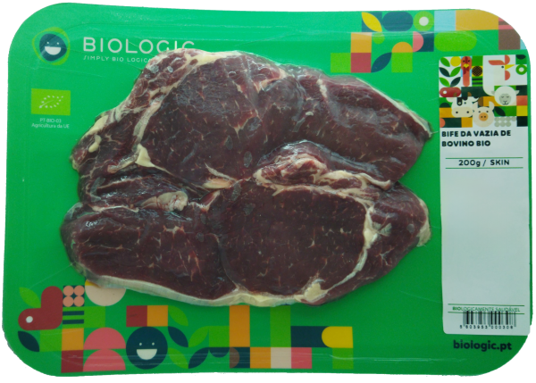 BEEF SIRLOIN STEAK BIO – SKIN - FRESH - 200 G