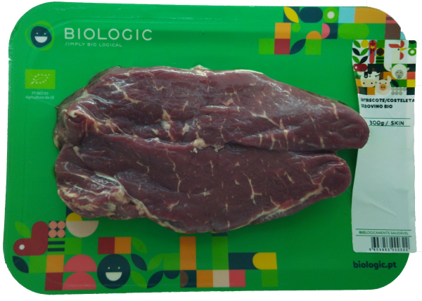 BEEF RIB BIO – EYE / RIB STEAK – SKIN PACK – FRESH – 300 G