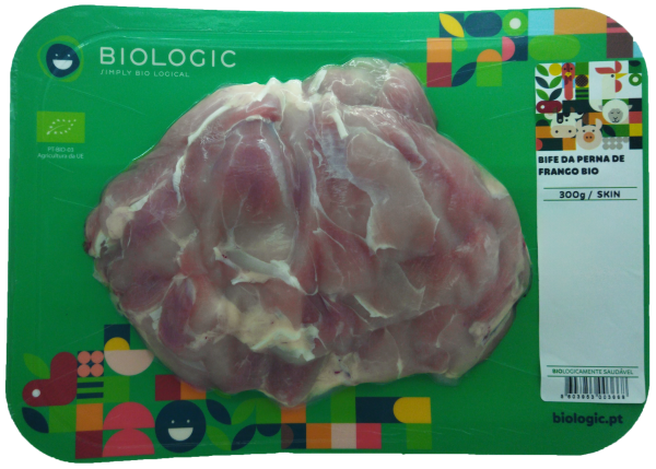 CHICKEN LEG STEAK BIO – SKIN - FRESH - 300 G