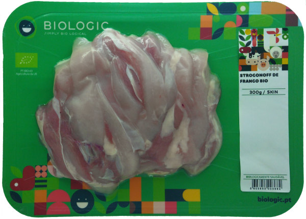 CHICKEN STROGANOFF BIO – SKIN - FRESH - 300 G