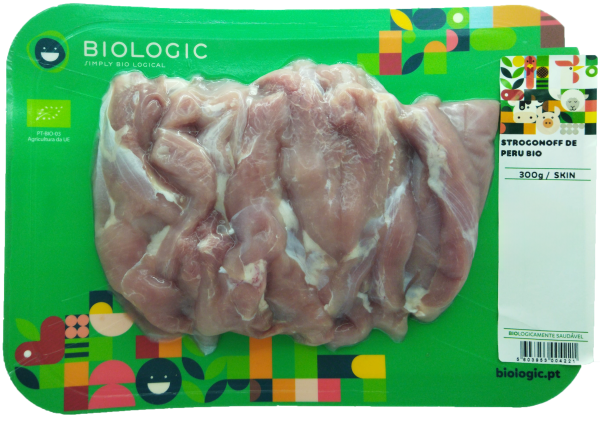 TURKEY STROGANOFF BIO – SKIN - FRESH - 300 G